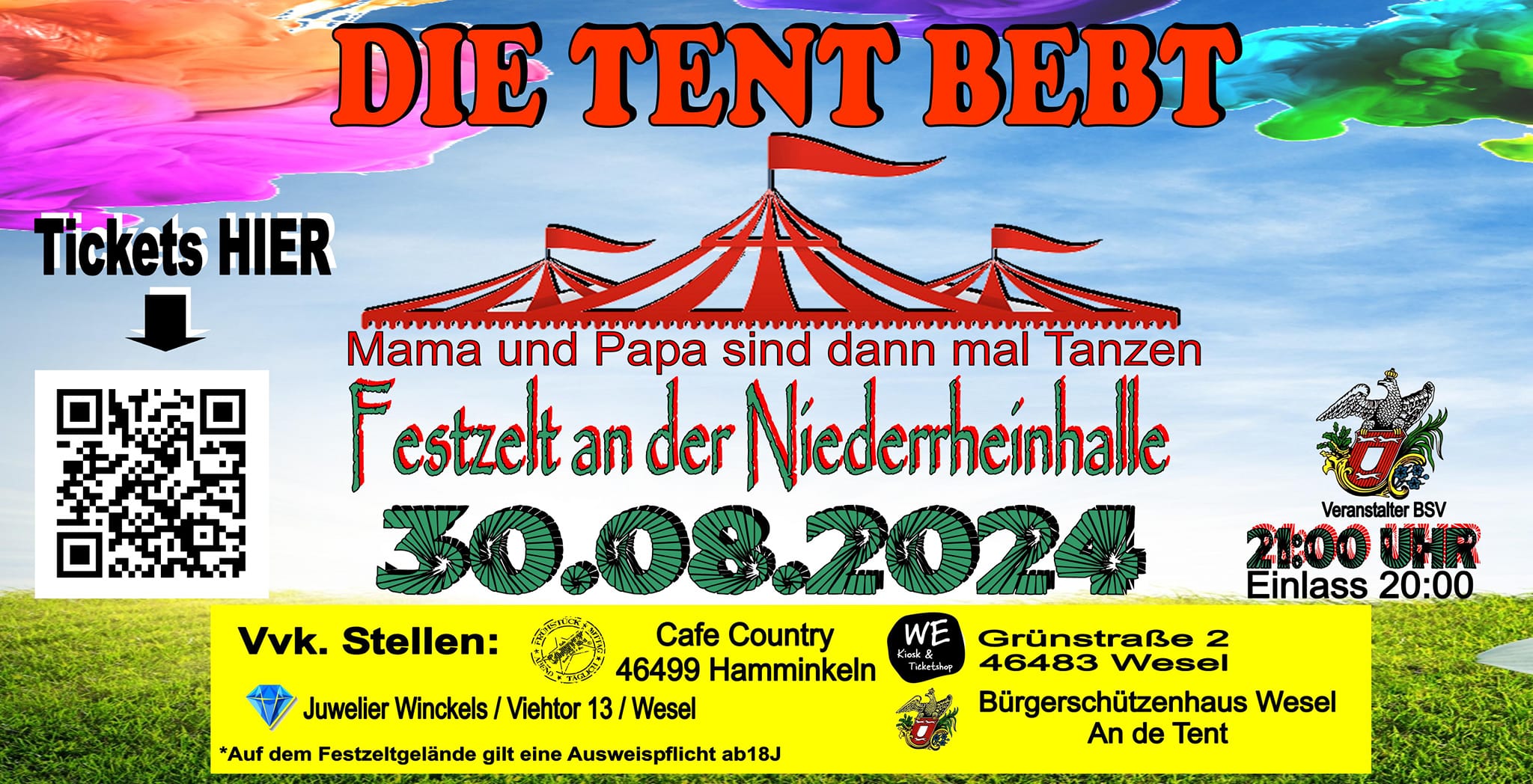 Die Tent bebt